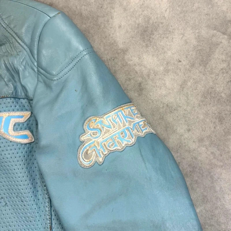 Avirex snake charmer leather jacket.