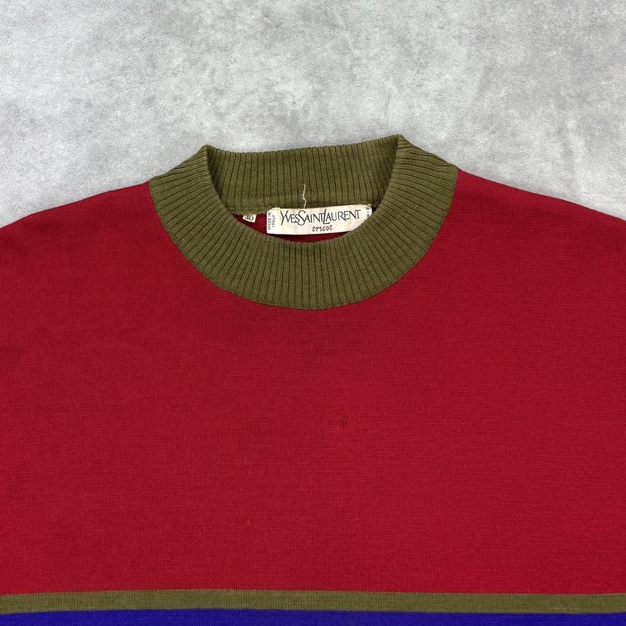 Vintage Yves Saint Laurent knit jumper
