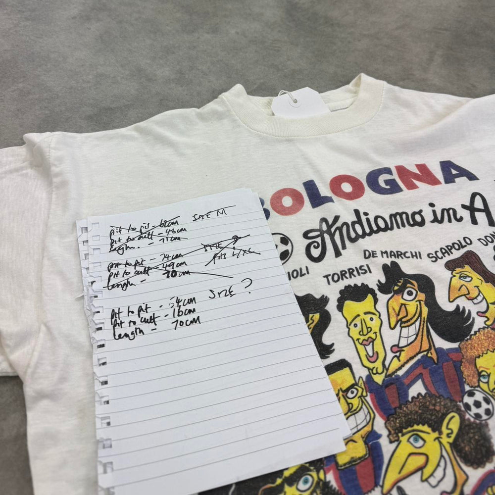Vintage football top Bologna