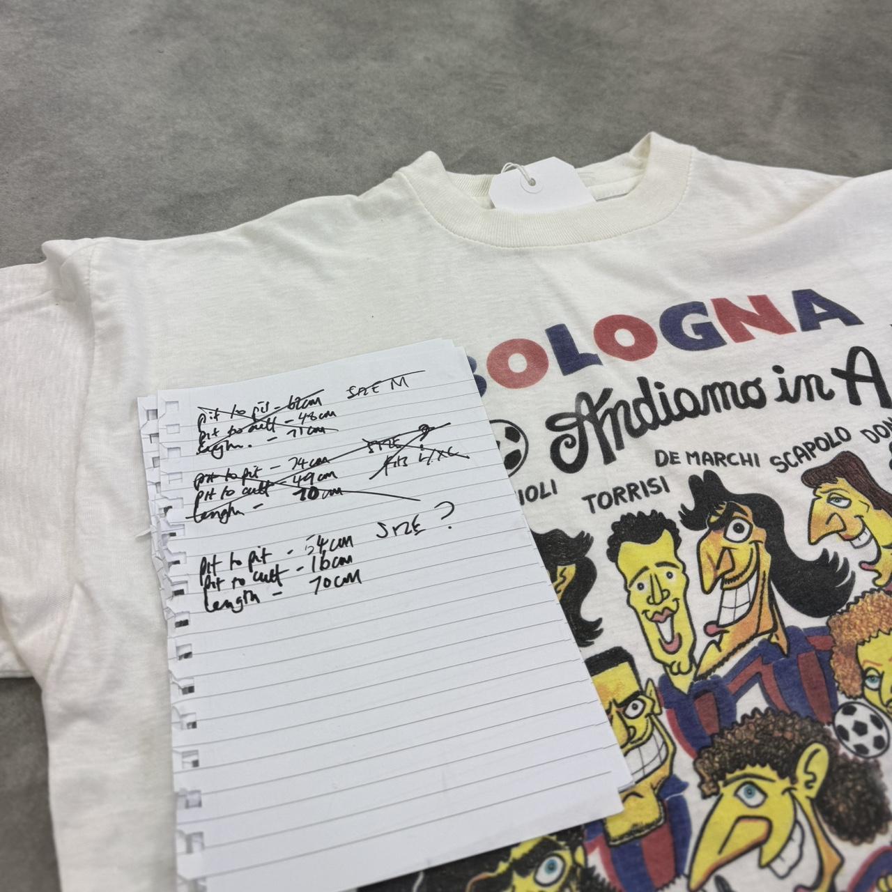 Vintage football top Bologna