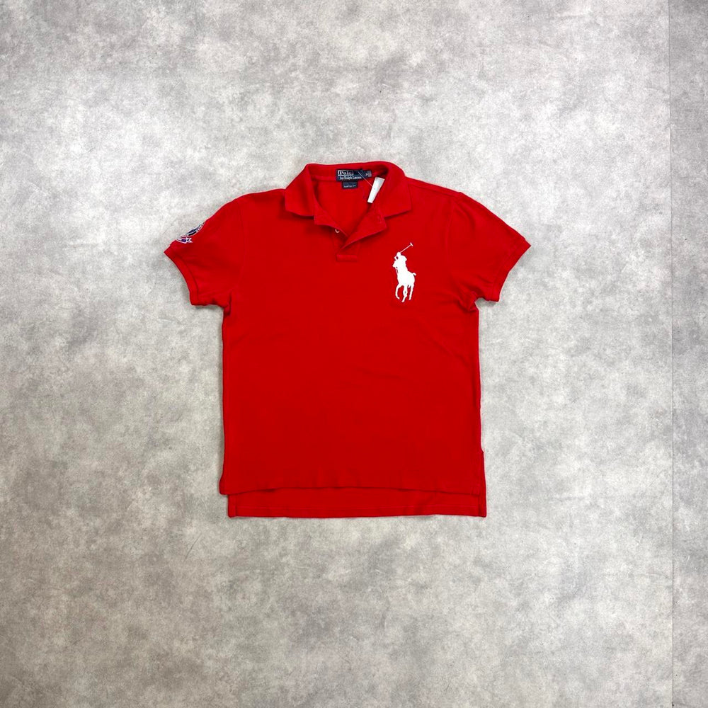 Ralph Lauren red polo shirt