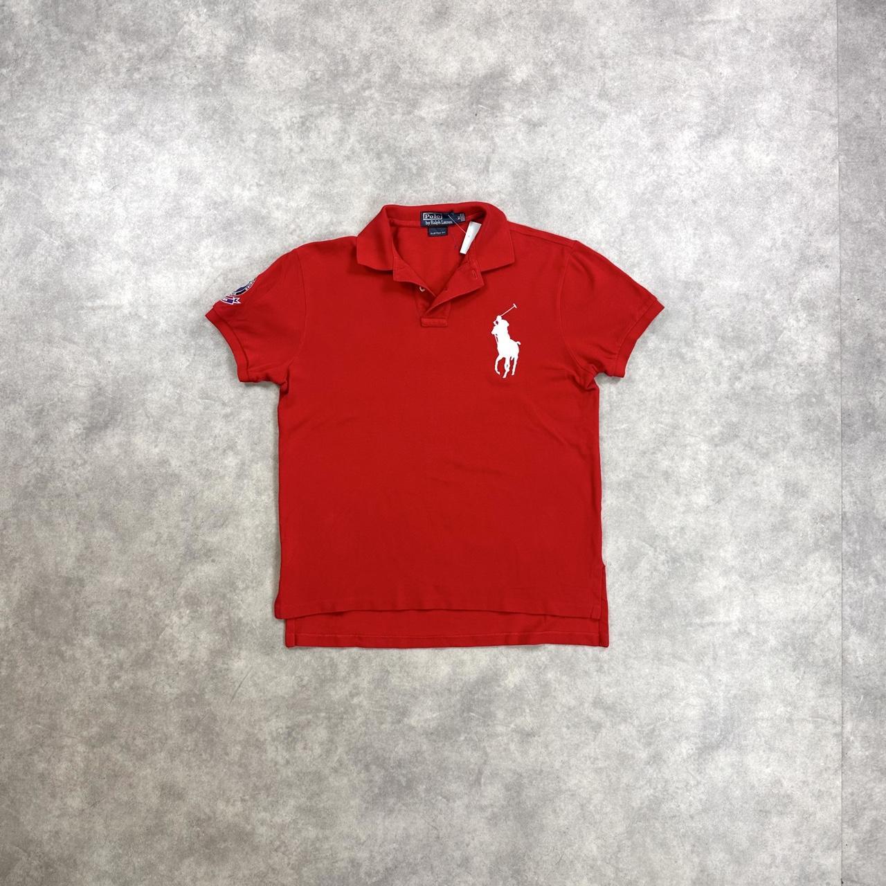 Ralph Lauren red polo shirt