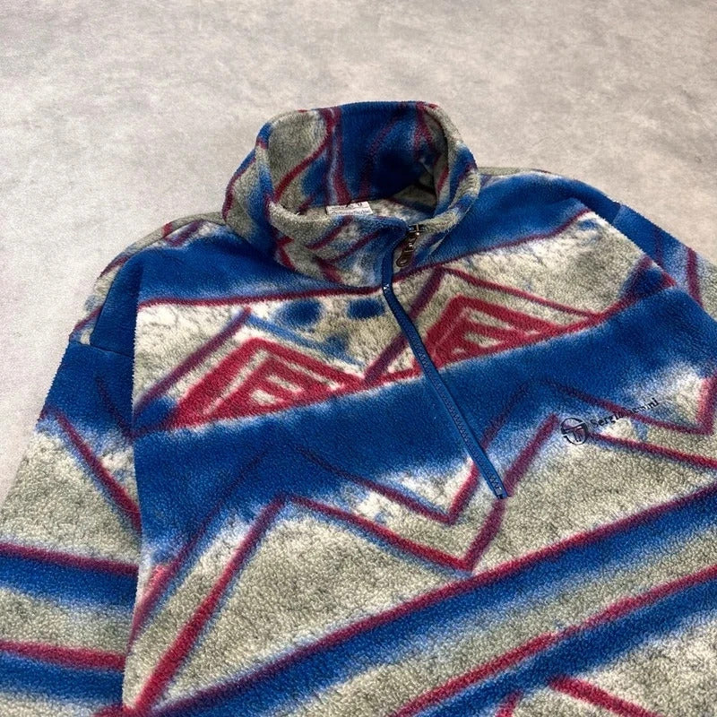 Sergio Tacchini print fleece