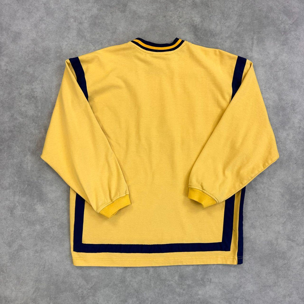Yellow Adidas Basketball Jumper