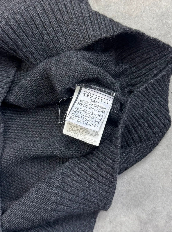Vintage Versace embroidered knit jumper