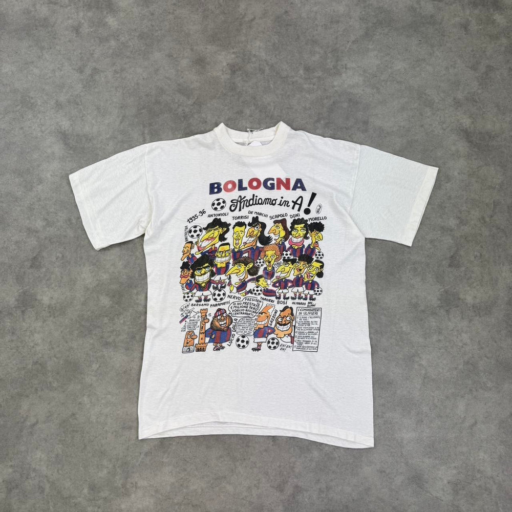 Vintage football top Bologna
