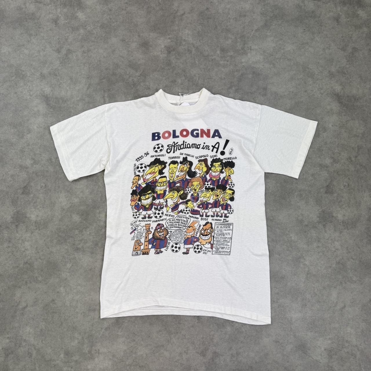 Vintage football top Bologna