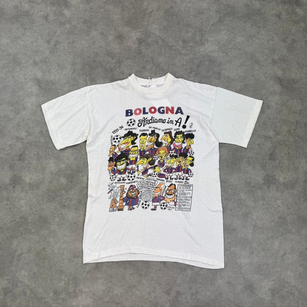 Vintage football top Bologna