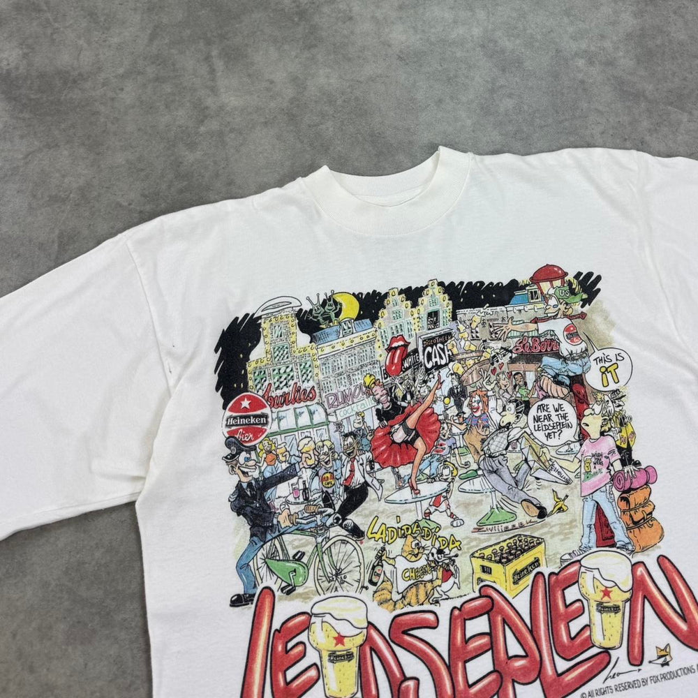 Vintage 90s Amsterdam print t-shirt