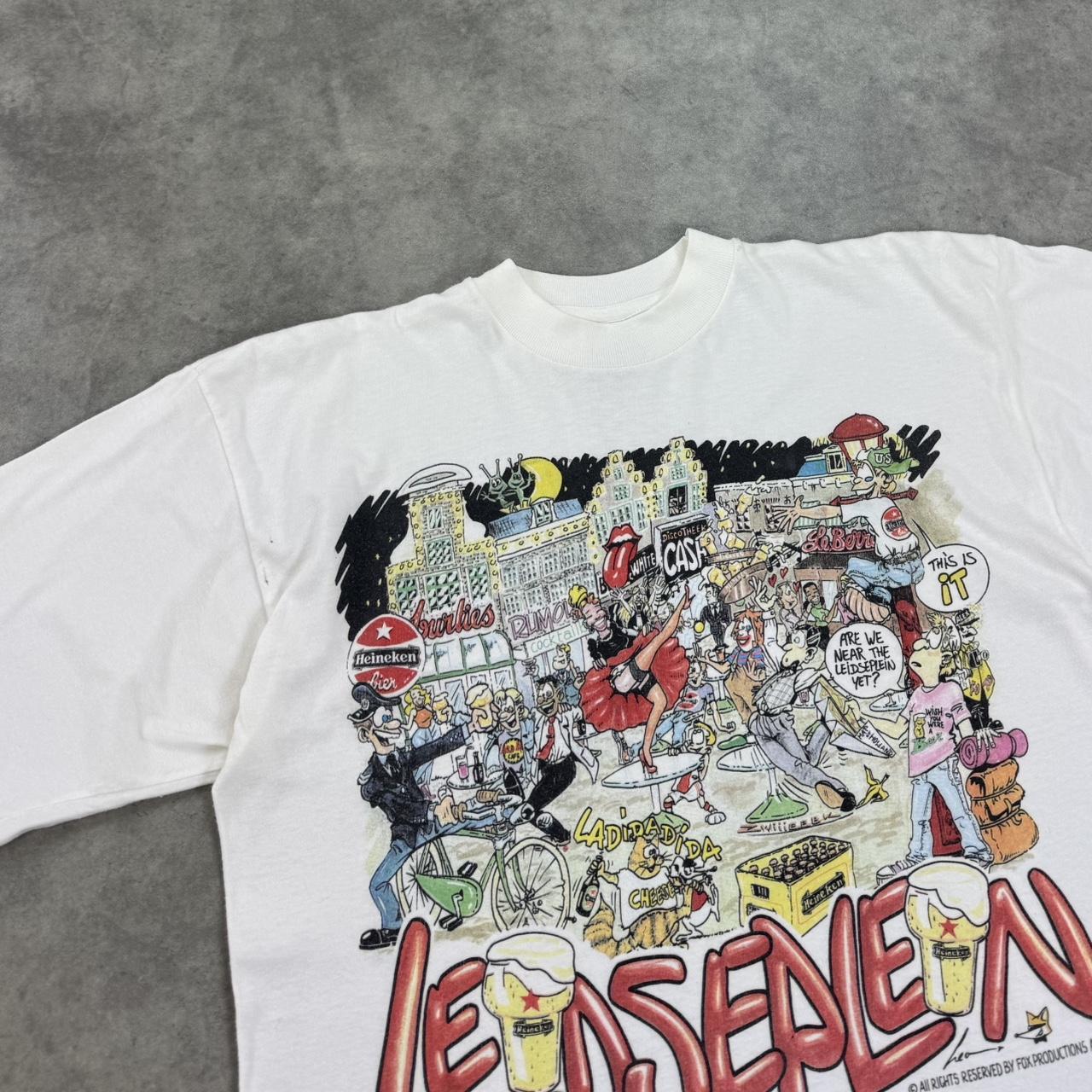 Vintage 90s Amsterdam print t-shirt