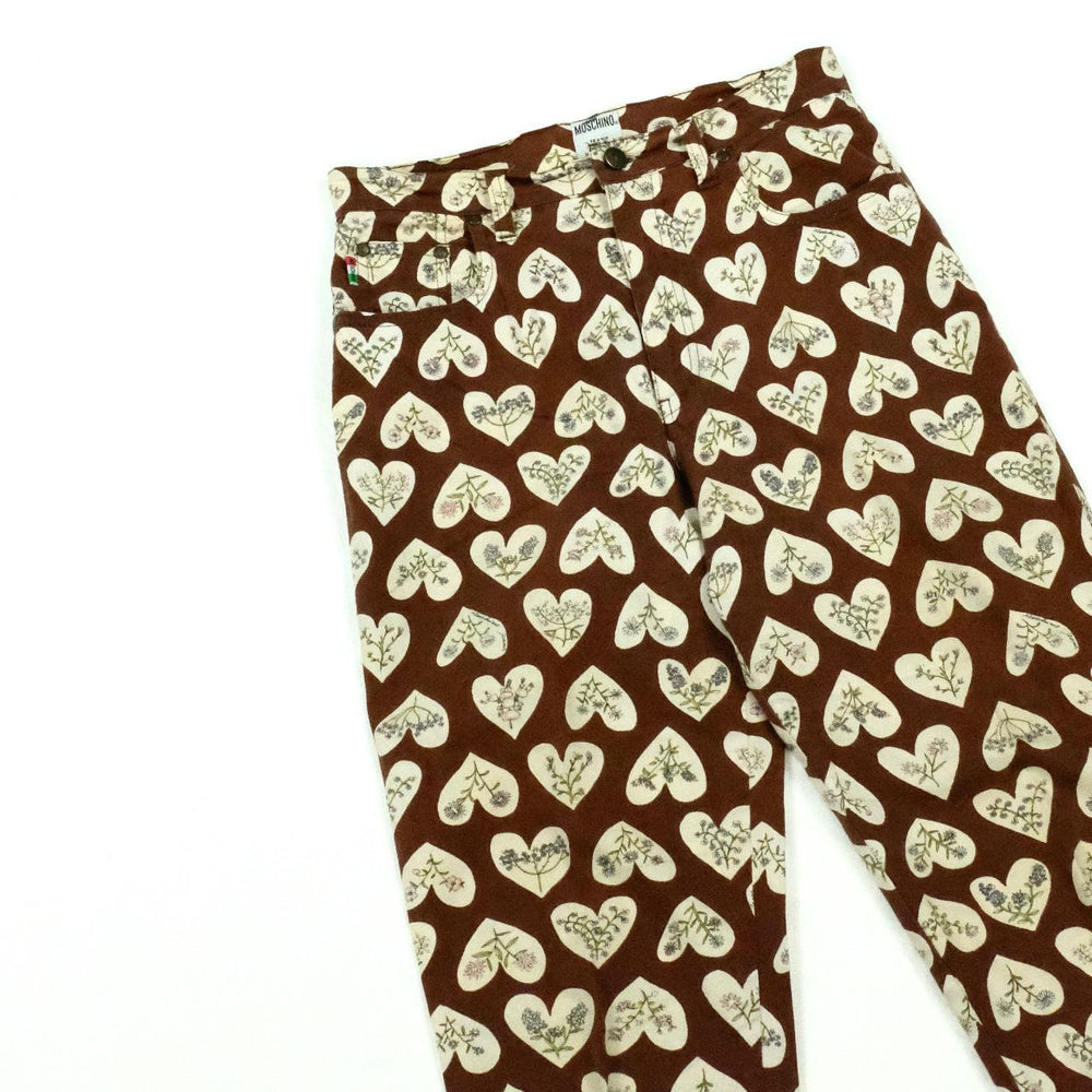 Moschino Print trousers