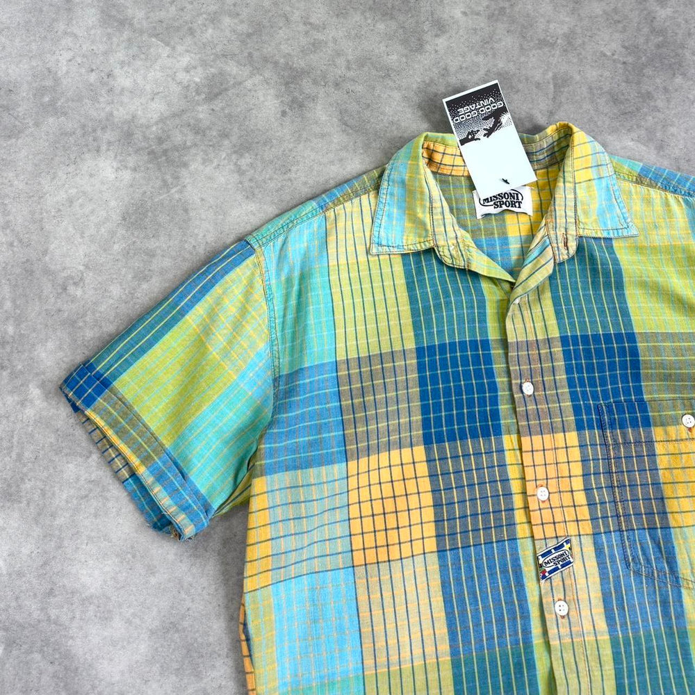 Vintage Missoni check shirt