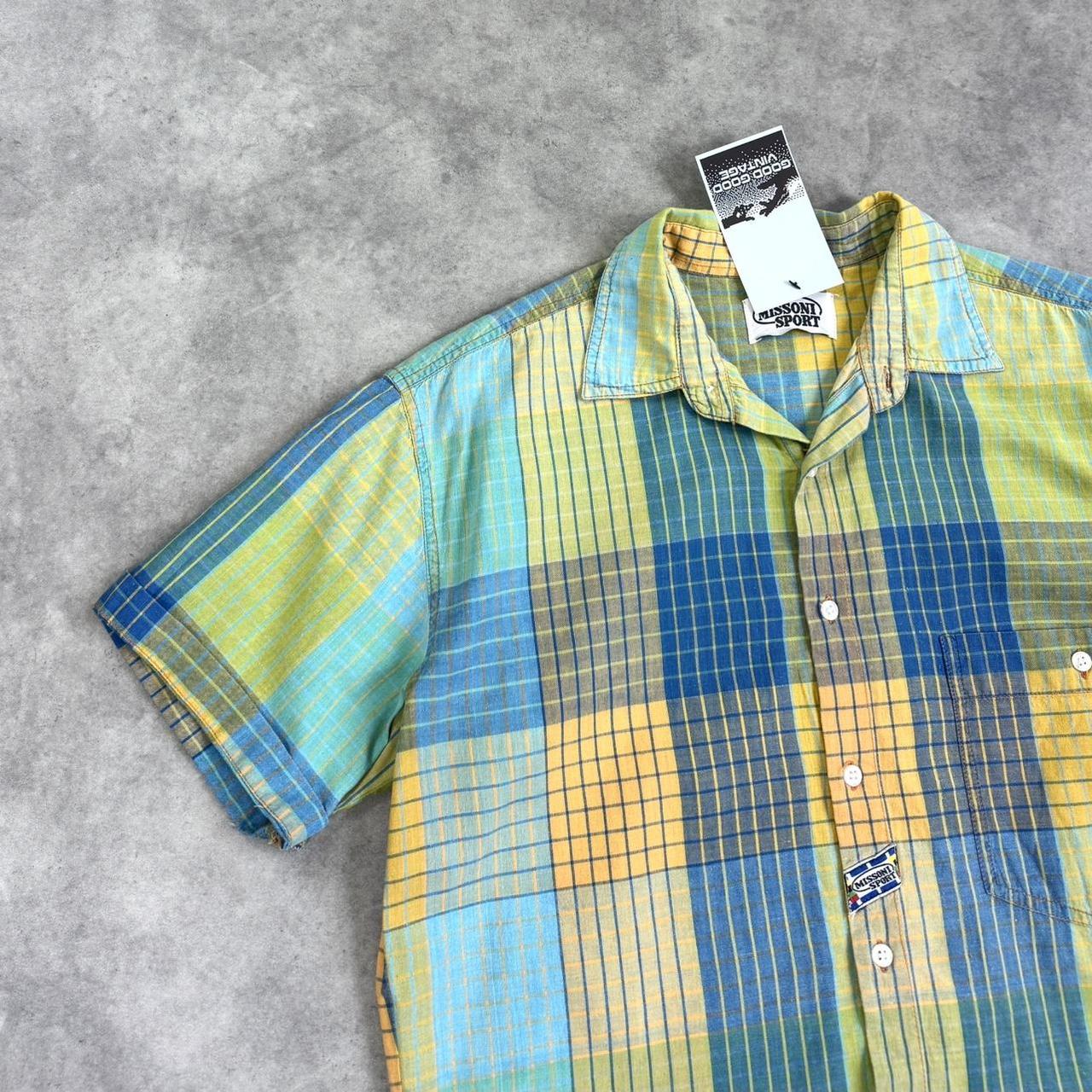 Vintage Missoni check shirt