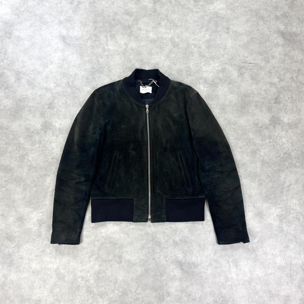 Vintage Sandro Paris suede leather jacket