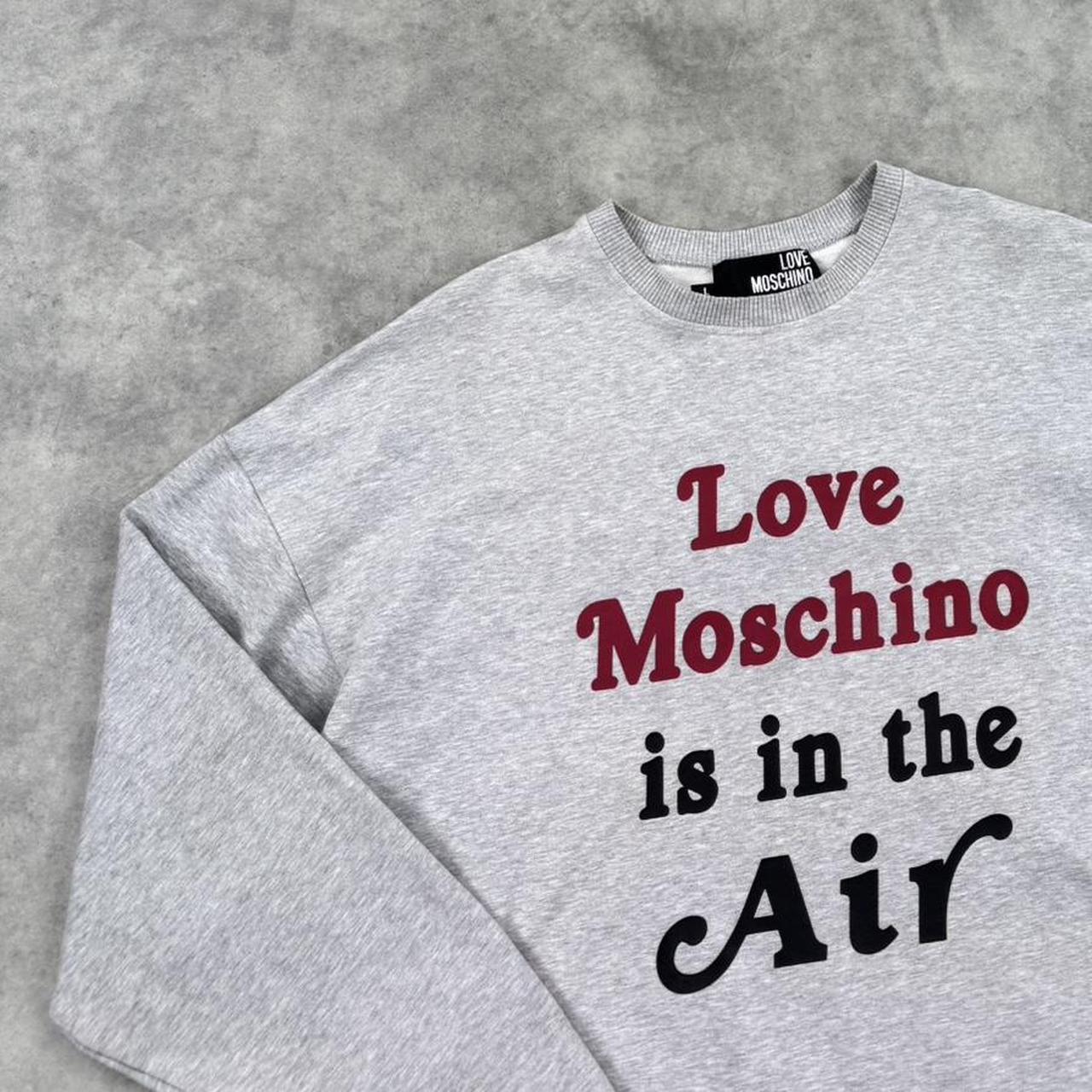 Moschino spell out jumper