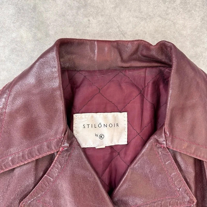 Stilonoir leather jacket