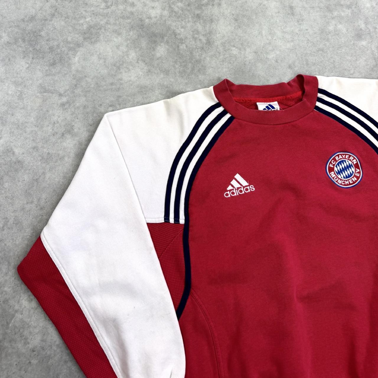 2000-02 Adidas Bayern Munich FC training jumper