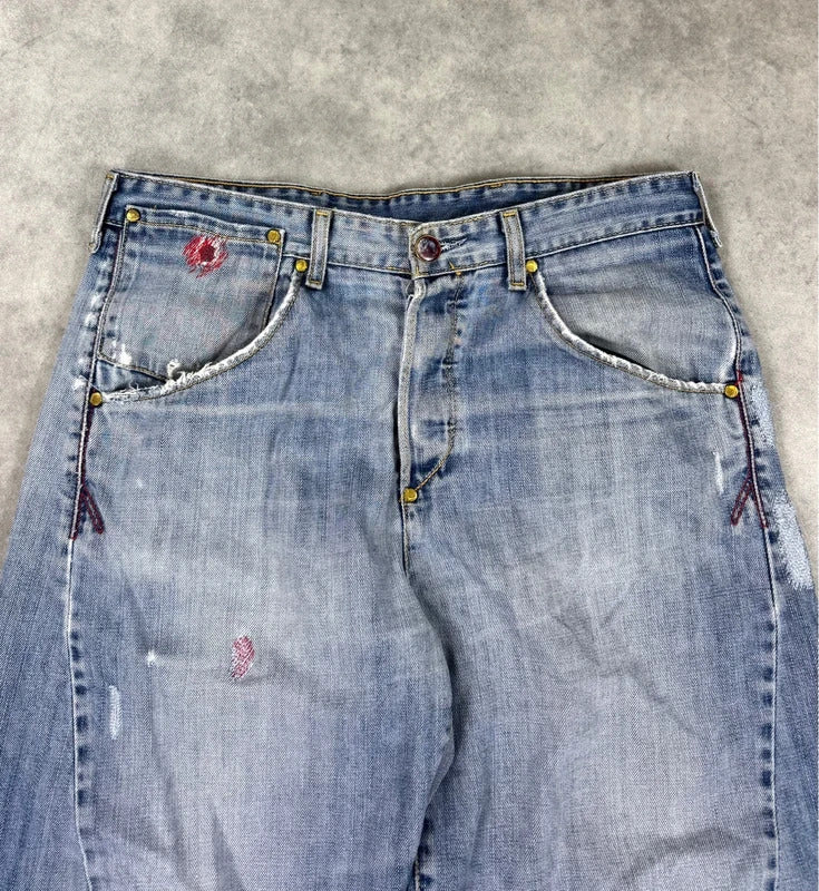 Vintage Levi’s denim twist jeans