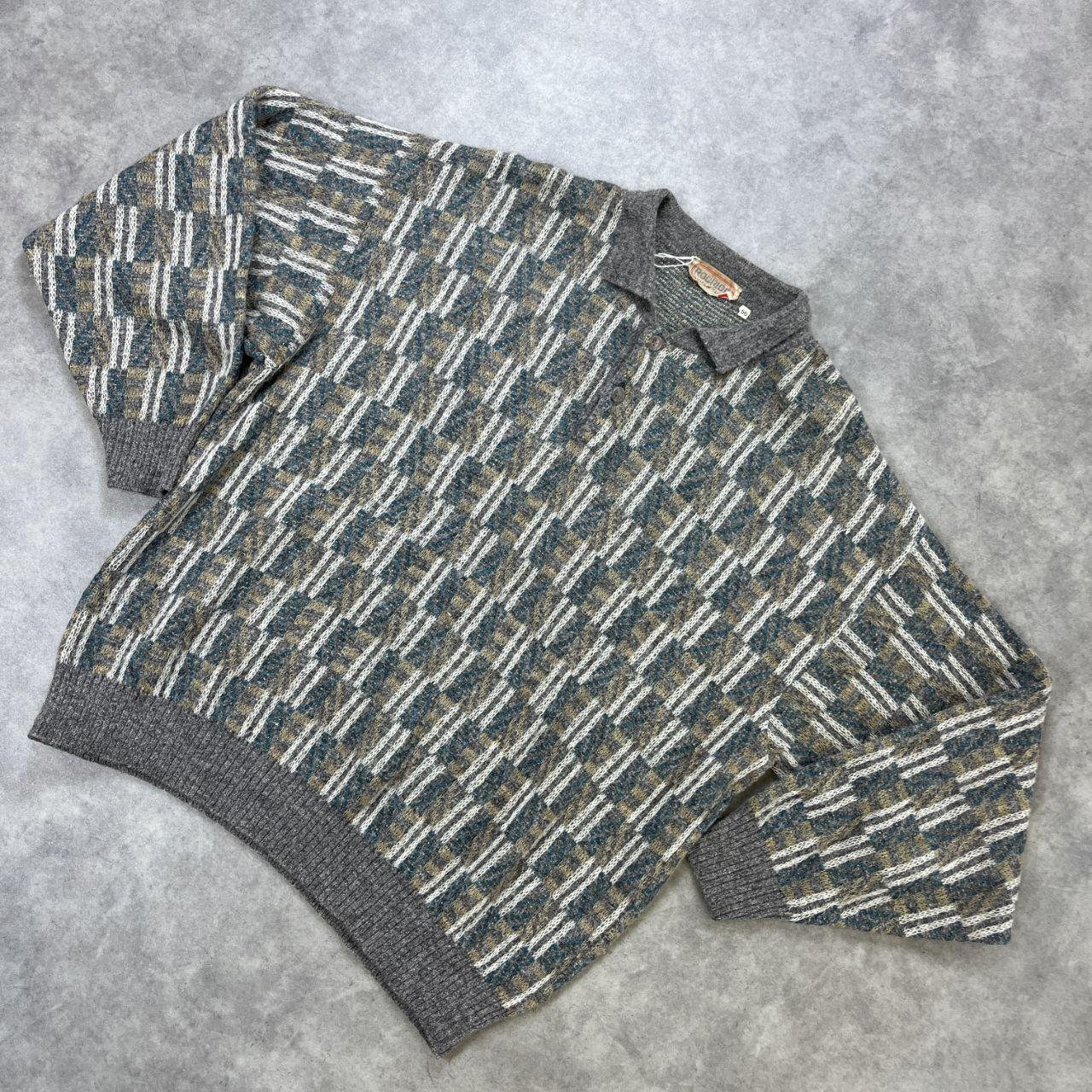 Vintage Abstract Knit Jumper
