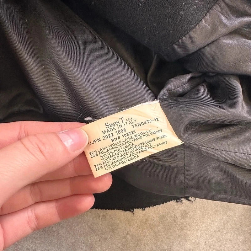 Armani Jeans wool peacoat