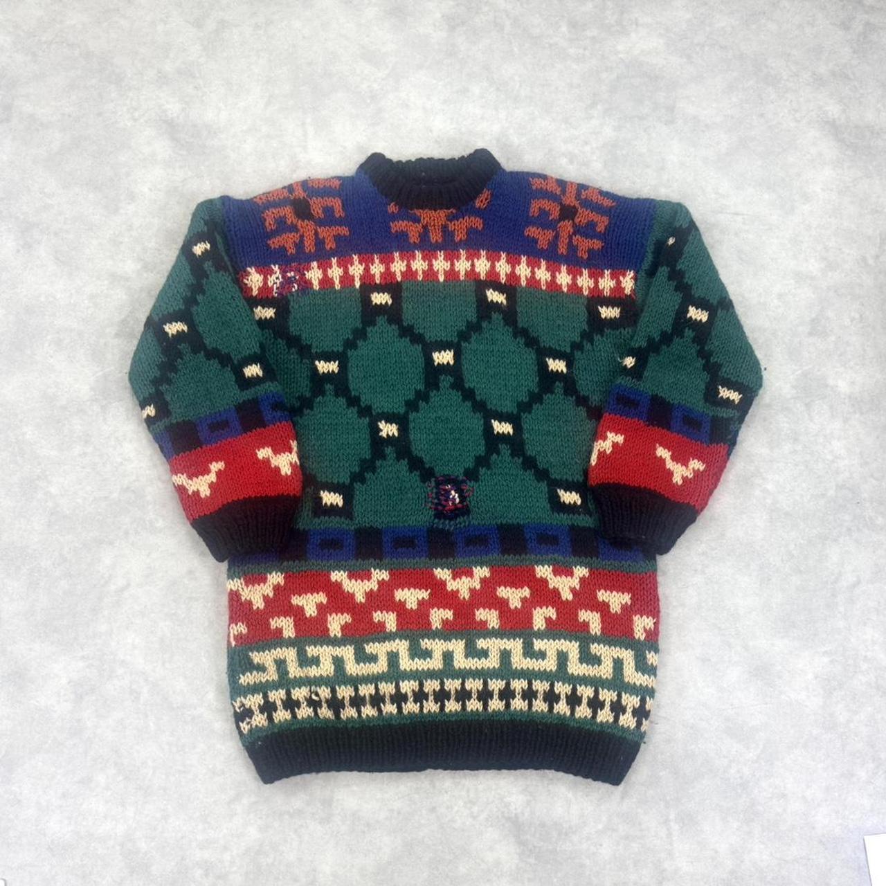 Vintage hand knitted jumper