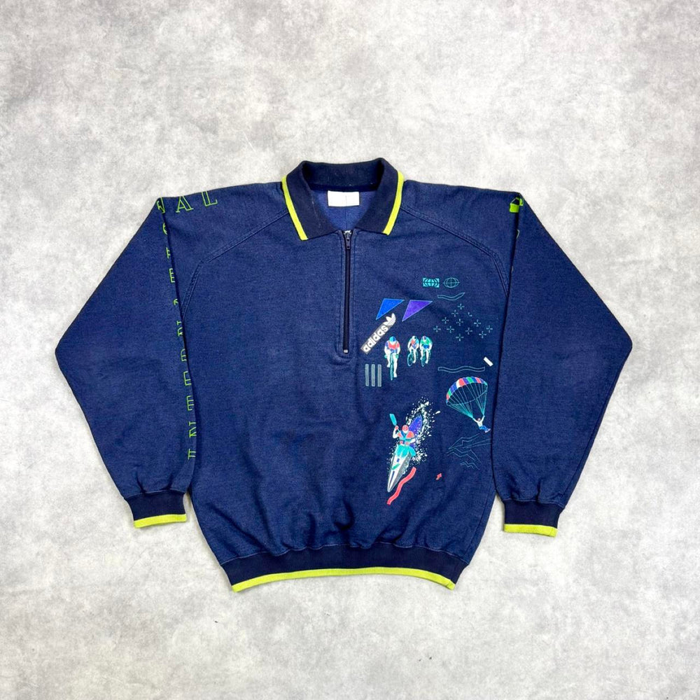 Adidas print jumper