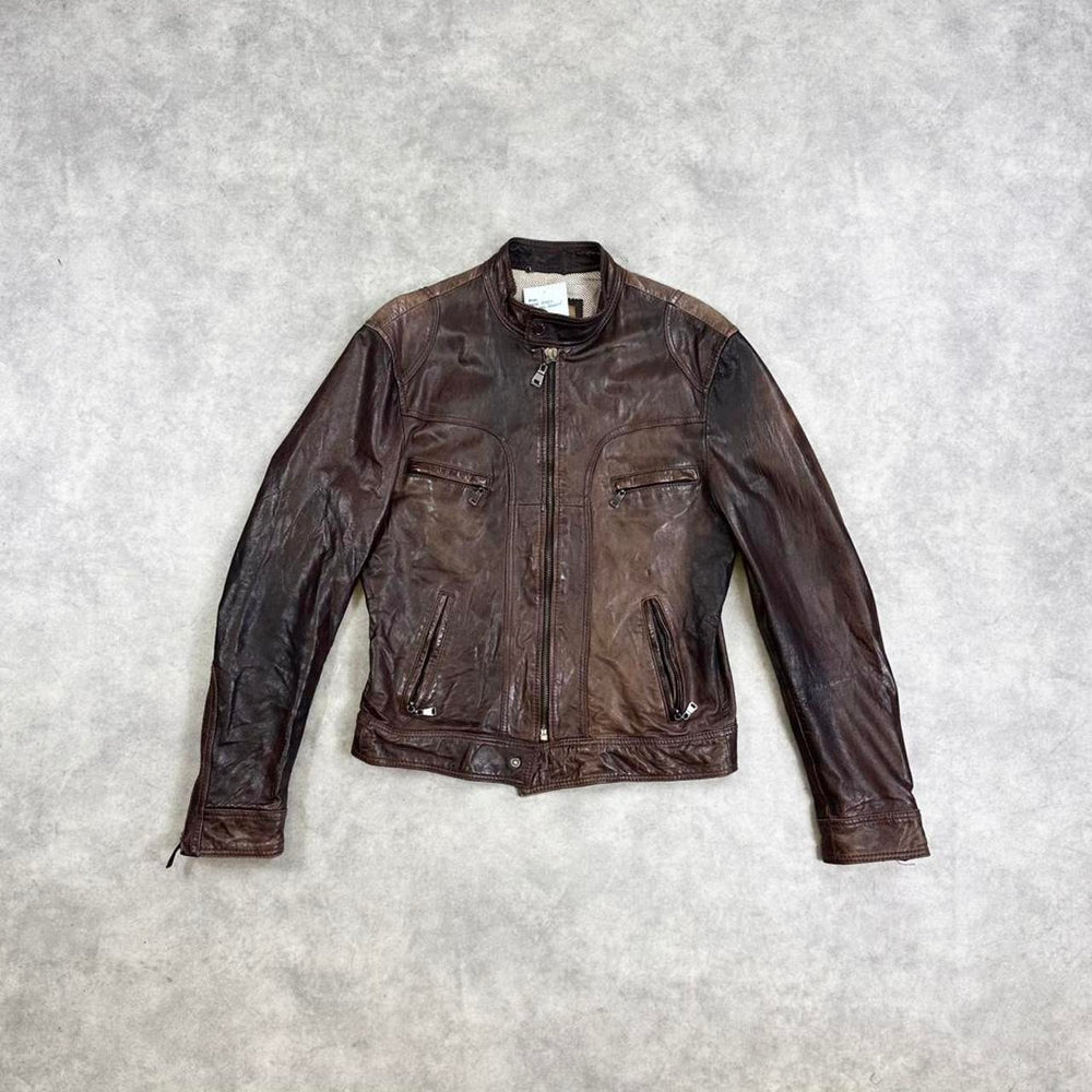 Leather jacket