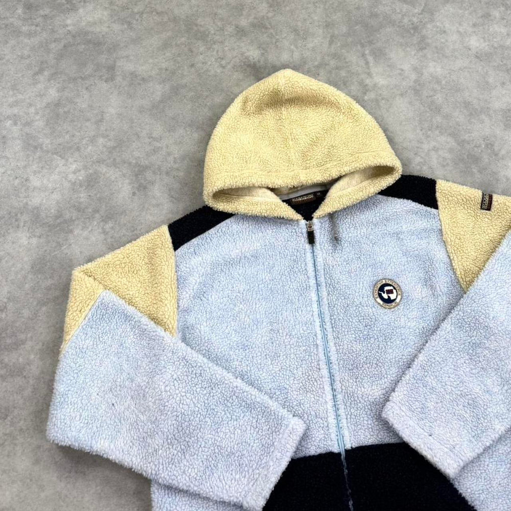 Vintage Napapijri fleece hoodie