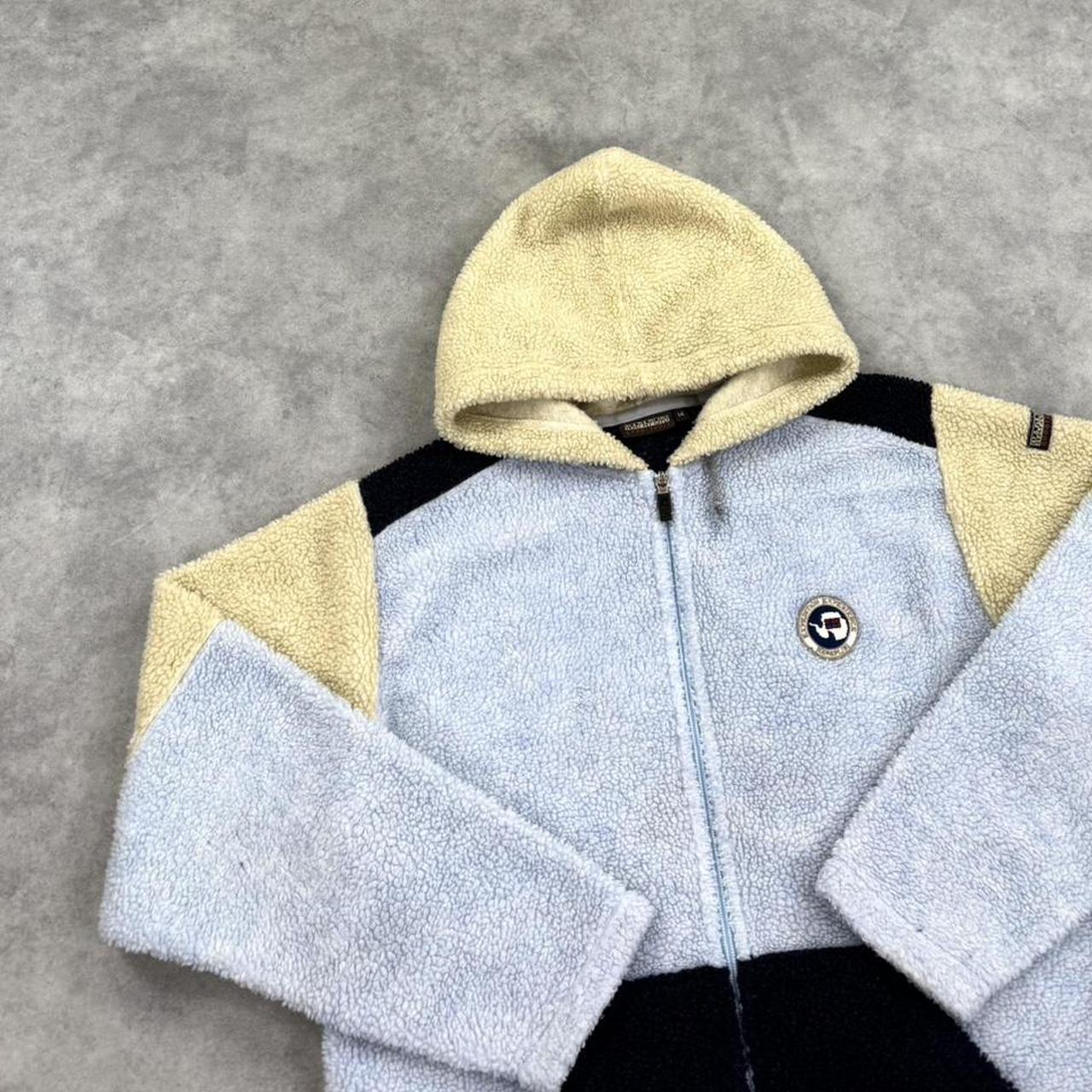 Vintage Napapijri fleece hoodie