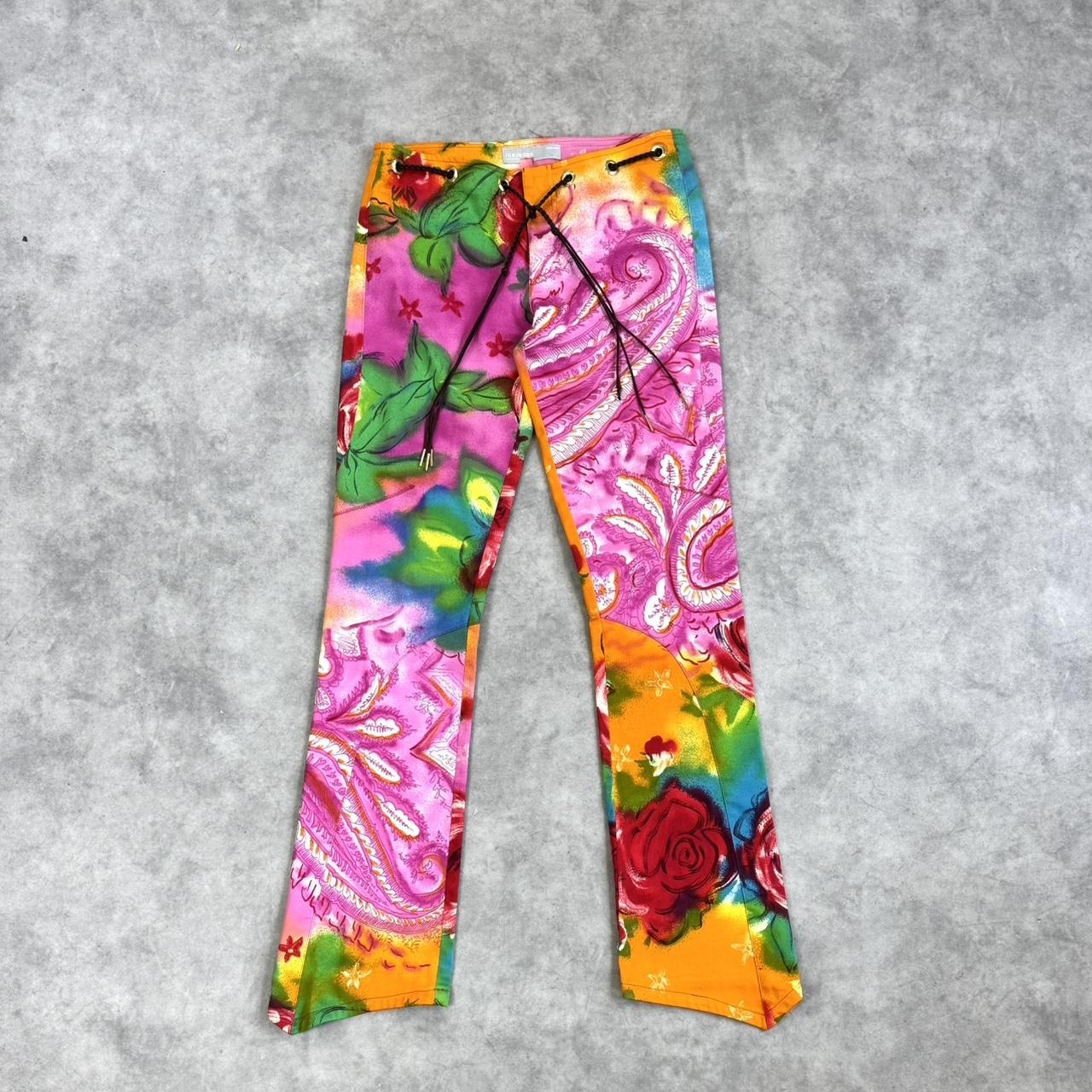 Vintage Iceberg print trousers