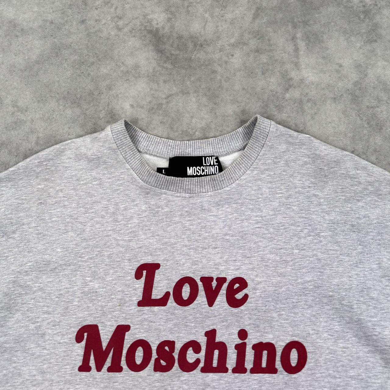 Moschino spell out jumper