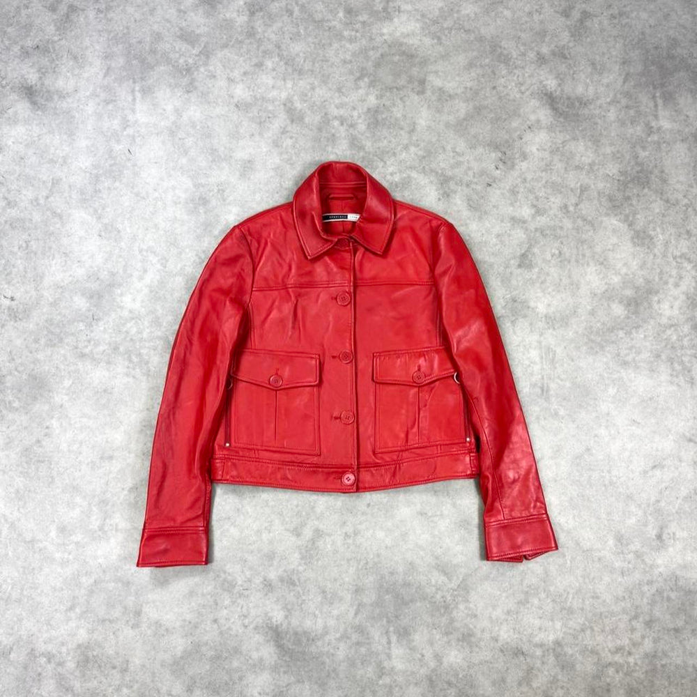 Sportmax leather jacket