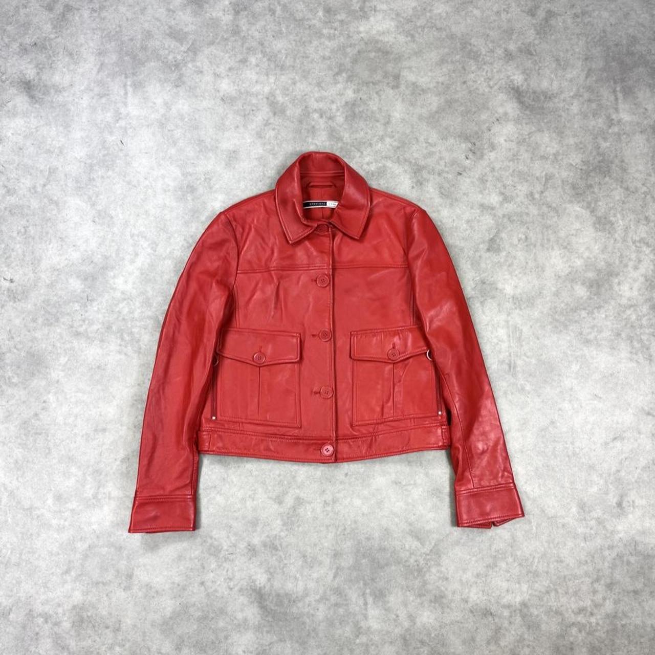 Sportmax leather jacket