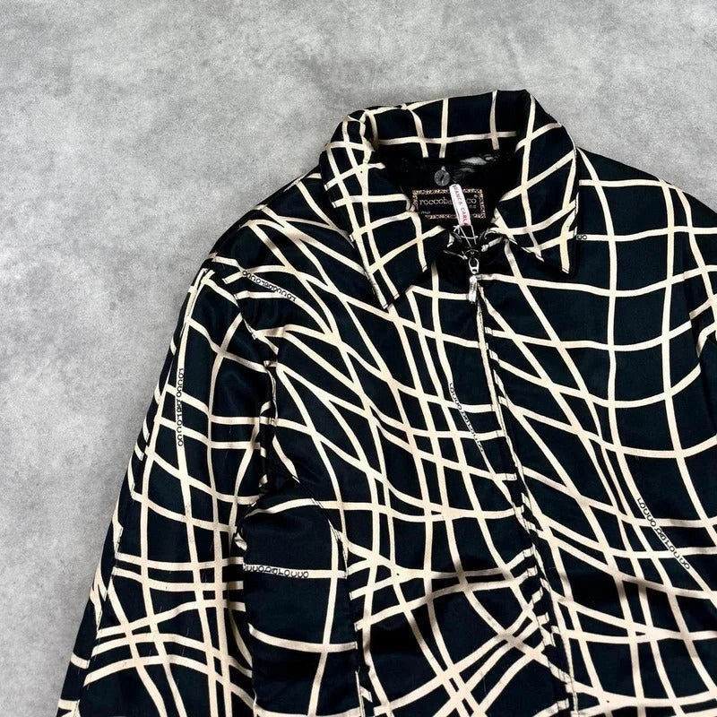 Vintage Roccobarocco print jacket