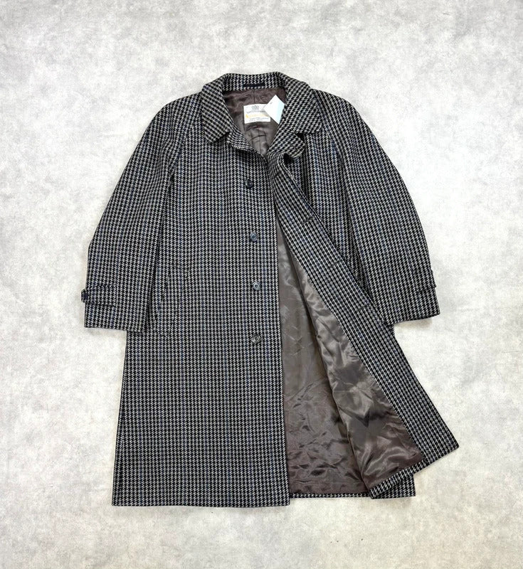 Vintage Aquascutum Scottish tweed coat