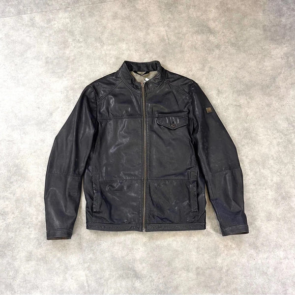 Vintage Hugo Boss leather jacket