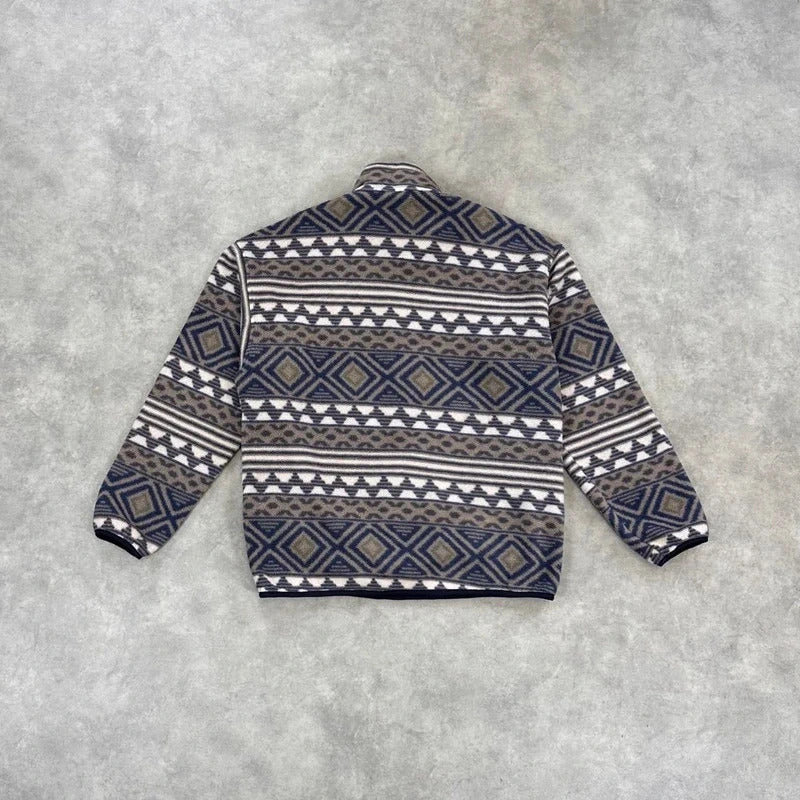 Vintage Patagonia print fleece