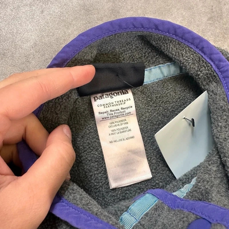 Patagonia grey fleece