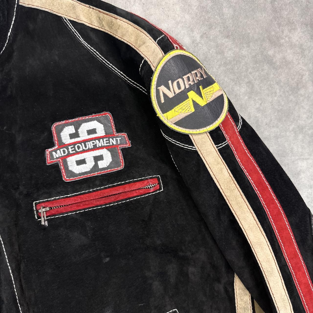 leather racer jacket