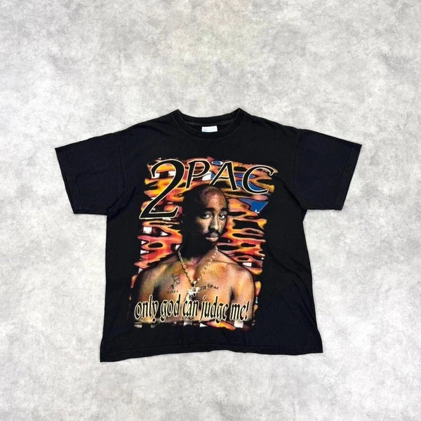 Vintage 2pac Tupac print t-shirt