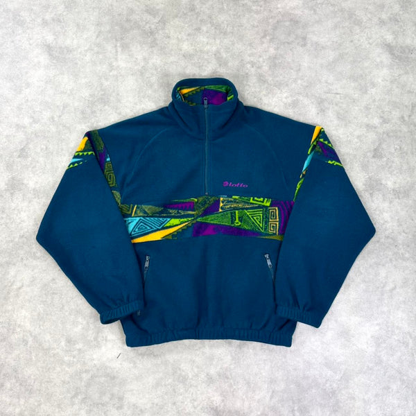 Vintage Lotto print fleece