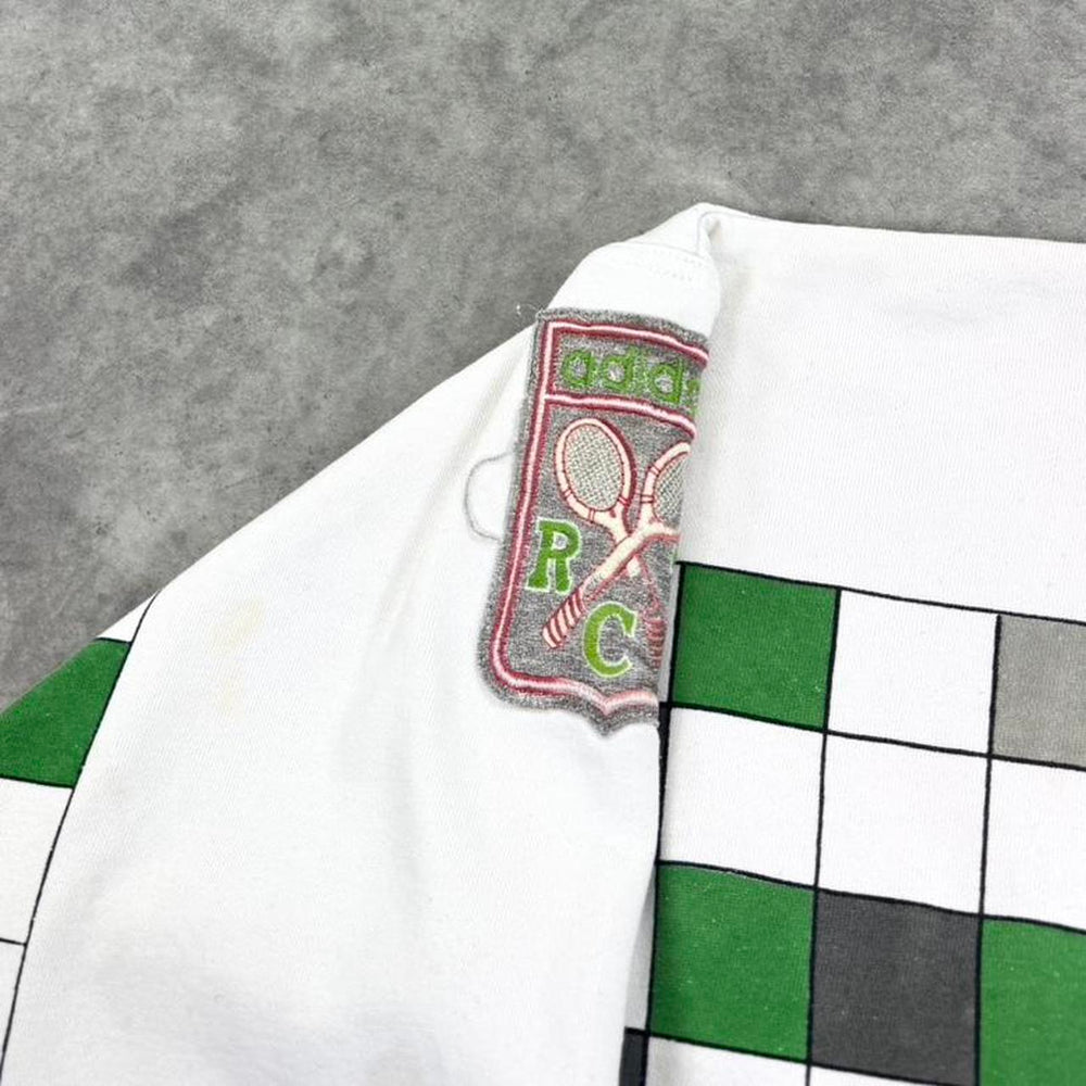 Vintage 80s adidas print jumper