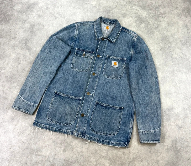 Carhartt Michigan denim chore jacket