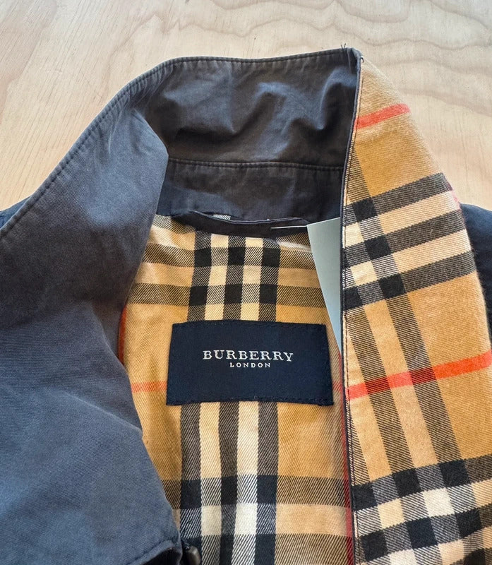 Vintage Burberry bomber jacket