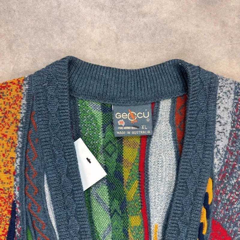 Geccu 3D knit vest