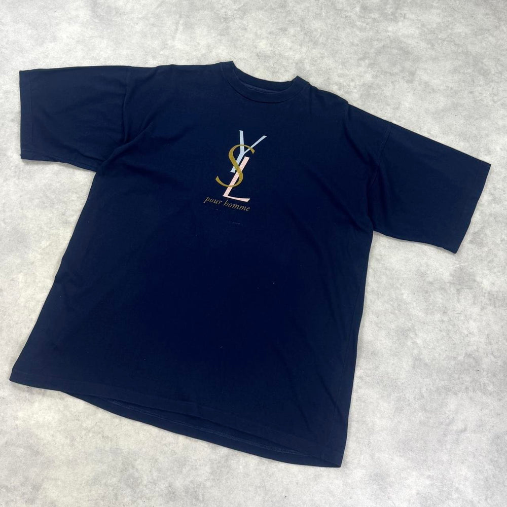 Yves Saint Laurent spell out t-shirt
