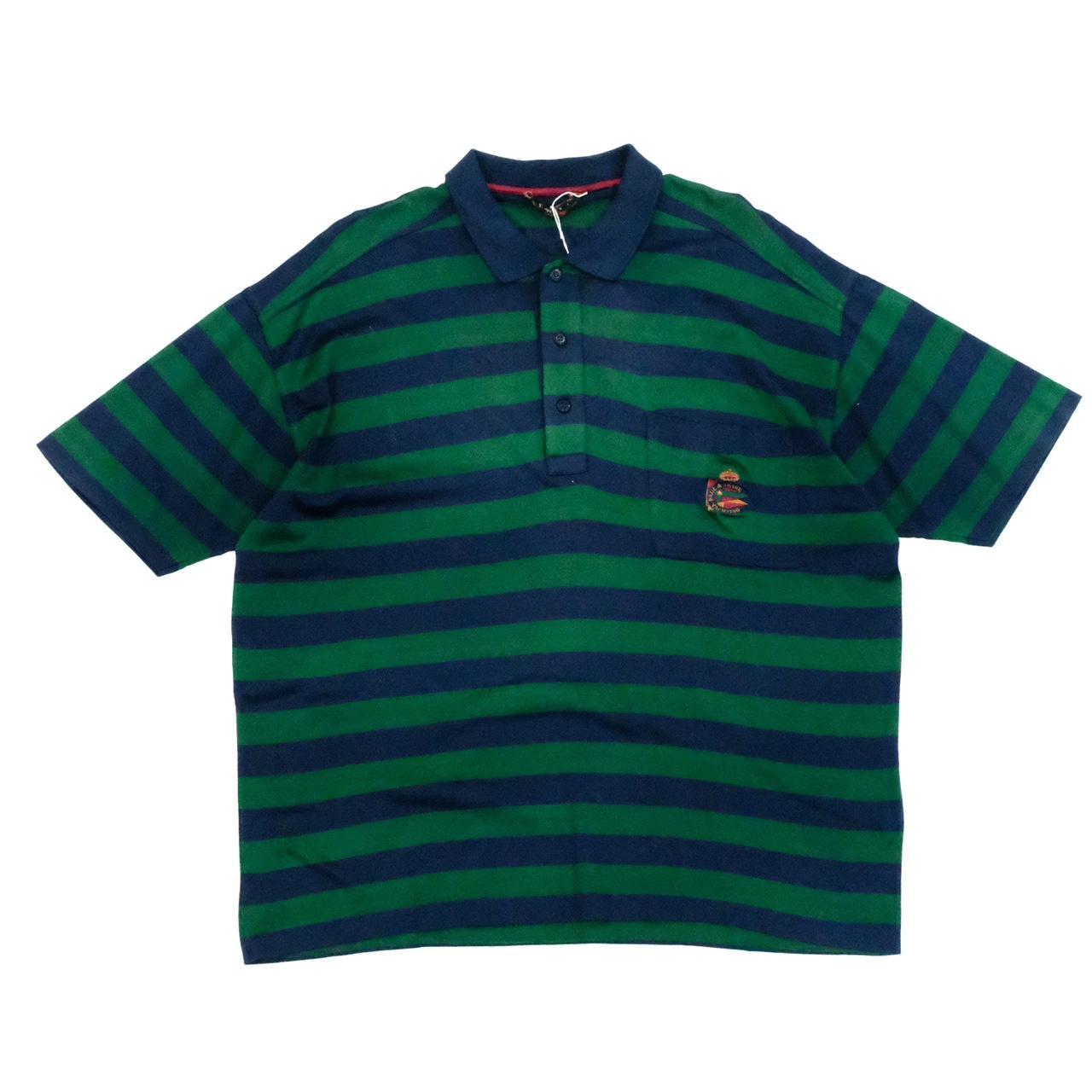 Vintage Paul & Shark striped polo shirt