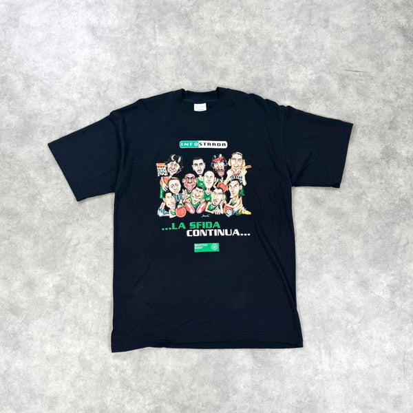 Vintage Info Strada print t-shirt