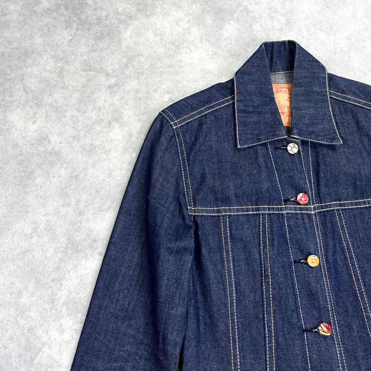 Evisu denim coat