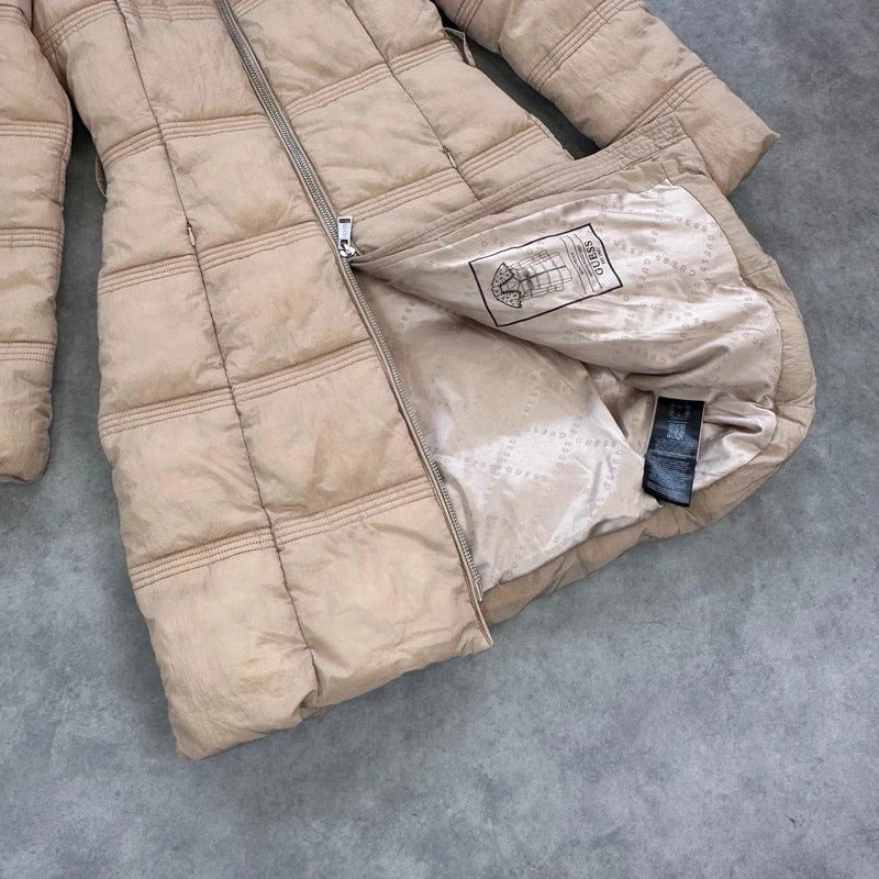 Guess long puffer coat